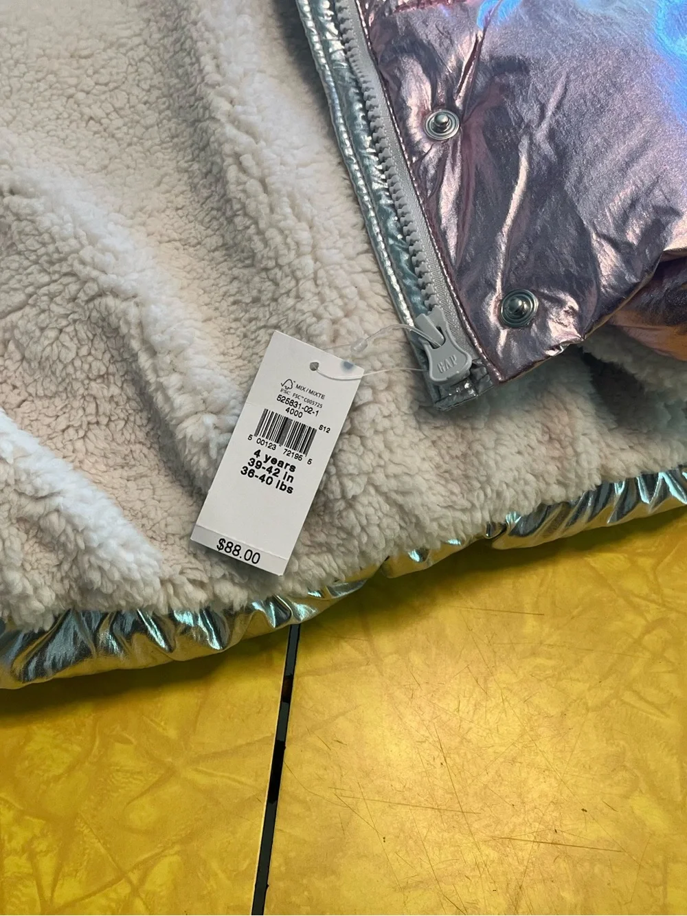NWT Baby Gap Puffy Coat
